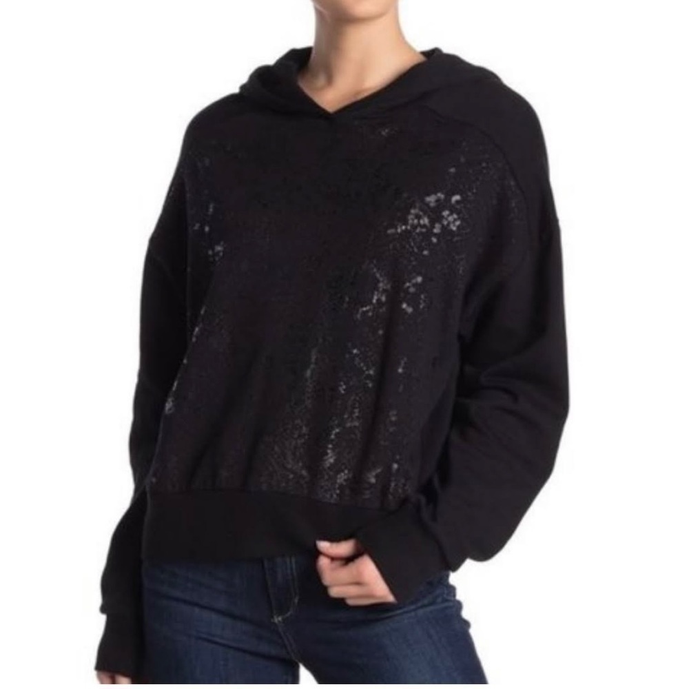 New Socialite Snake Print Hoodie Size Medium